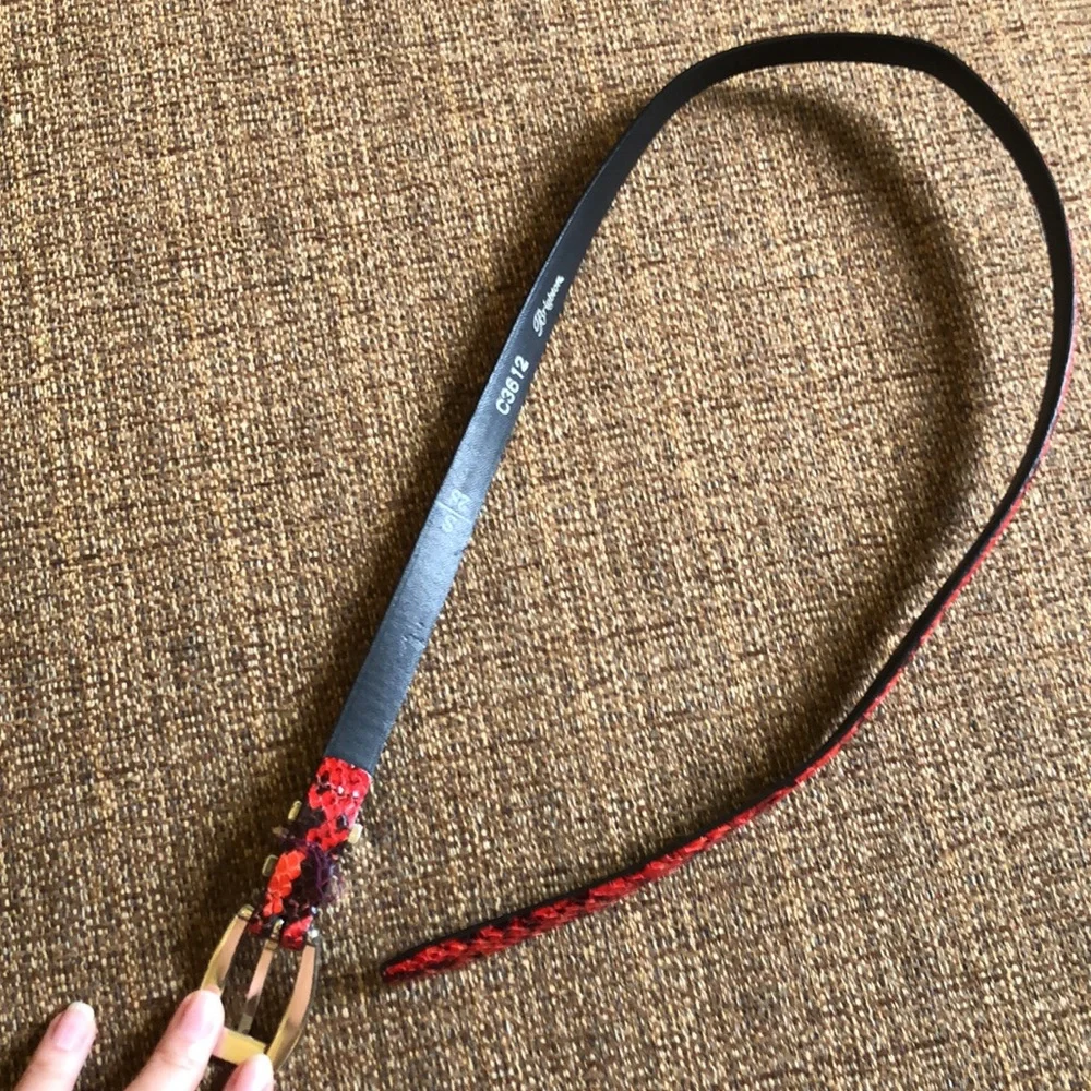 Brighton Red and Black Belt